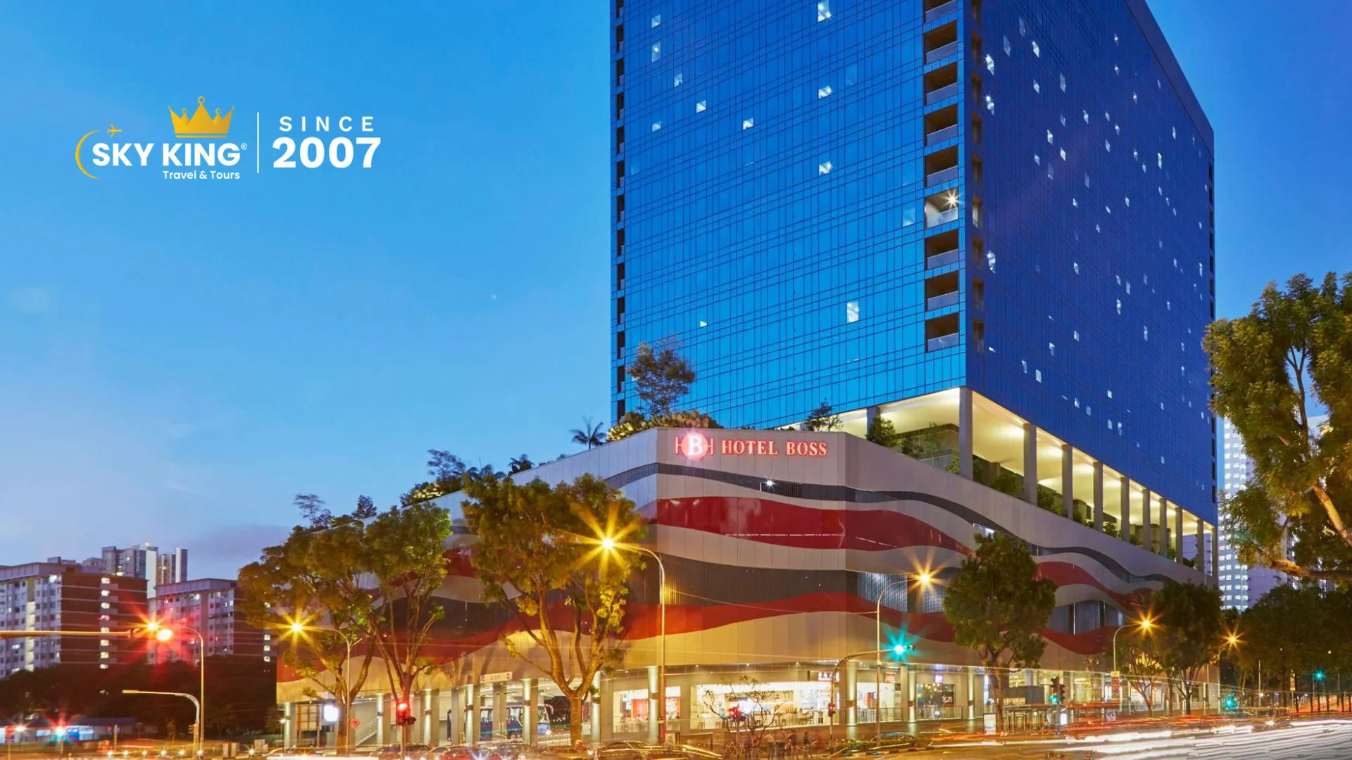 សណ្ឋាគារប្រទេសសឹង្ហបុរី 🇸🇬 បន្ទប់គ្រែ១ (ធំ)