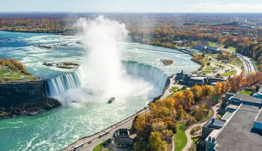 ទឹកធ្លាក់ Niagara (Niagara Falls)